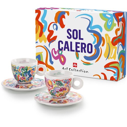 Illy skodelice sol calero - 2 skodelici za cappuccino Cene