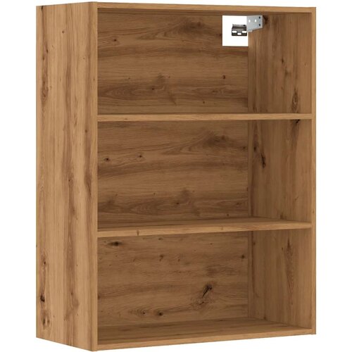 Maison Chic Viseča Stenska omarica - Zidna omarica artisan hrast 69,5x32,5x90 cm iu289, (22062929) Slike