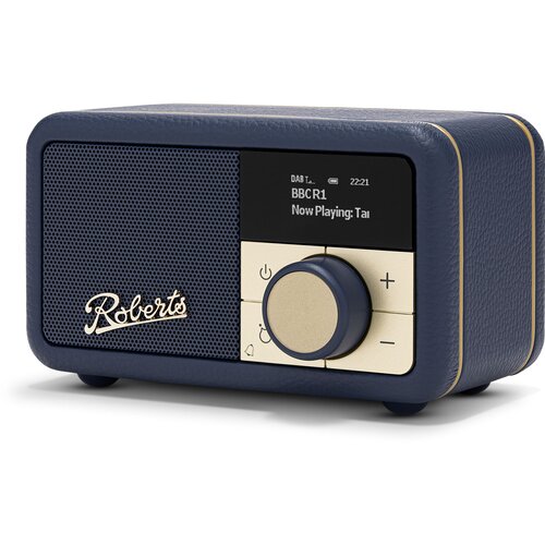 ROBERTS RADIO Revival Petite 2 Mini DAB+/FM v radio Mitternachtsblau s Bluetooth avdio pretakanjem. Cene