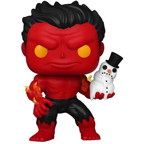 Funko bobble figure marvel holiday pop! - red hulk #1439 Slike