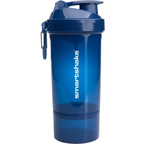 Smartshake Original2GO ONE športni shaker + rezervoar barva Navy Blue 800 ml Cene
