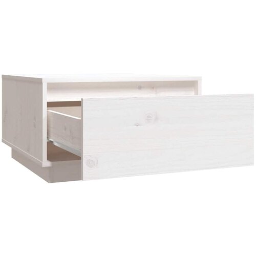  Stolić za kavu bijeli 55 x 56 x 32 cm od masivne borovine Slike