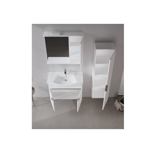 Hanah home Kupatilski ormarić sa umivaonikom i ogledalom (2 komada) Purus 80 973 Cene