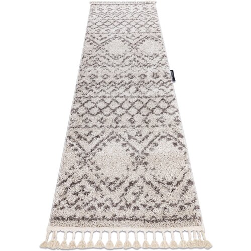 RugsX Preproge Tekač, Tekač BERBER RABAT krem - za 70x300 cm Bež Cene