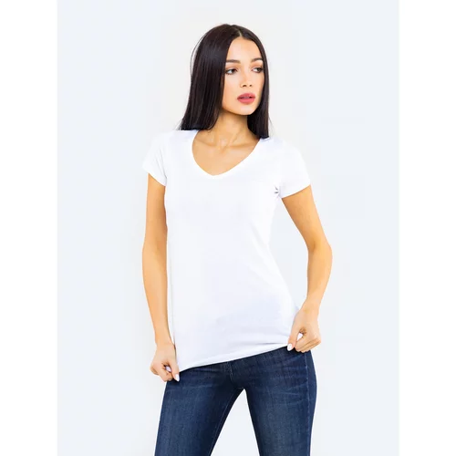 Big Star Woman's Shortsleeve V-neck T-shirt 150043 -101