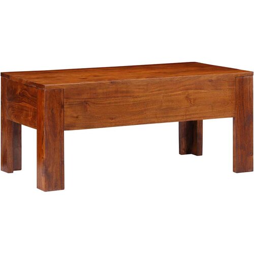  Stolić za kavu 90x50x40 cm od masivnog drva bagrema Slike