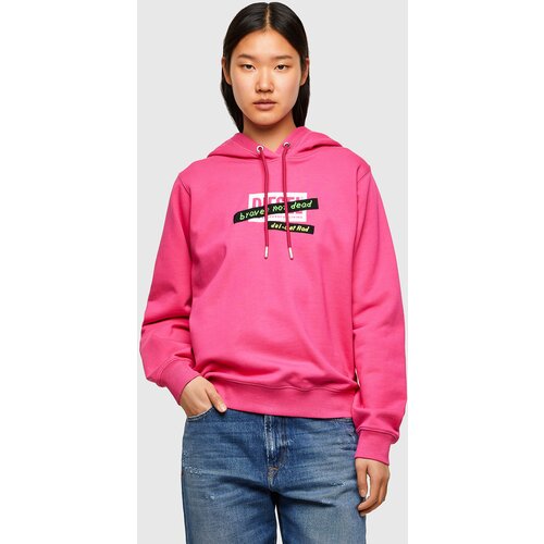 Diesel Sweatshirt - FANGHOODR20 SWEATSHIRT pink Cijene