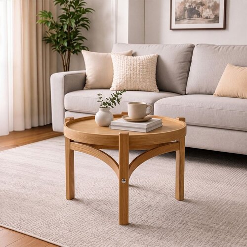 Hanah home klub sto Ren 60, 60 cm, hrast Cene