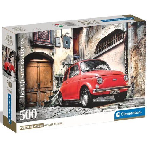 Clementoni HQC Fiat 500 500-dijelna slagalica - Cene