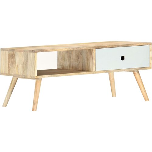 Furnova Klubska mizica 90x50x40 cm trden mangov les, (21914645) Slike