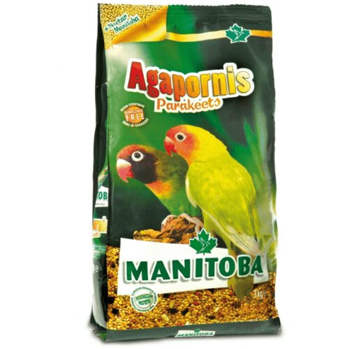 Manitoba Agapornis Parakeets Nimfe - 1 kg Cene