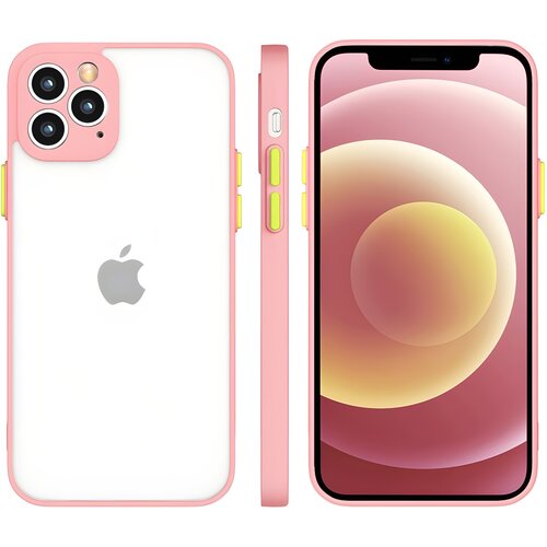 IZMAEL.eu Silikonski fleksibilni ovitek Milky Case za Apple iPhone 12 Pro Max - Roza Cene