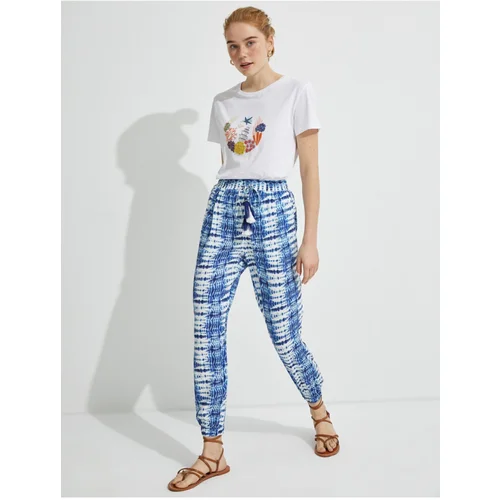 Koton Pants - Blue - Loose