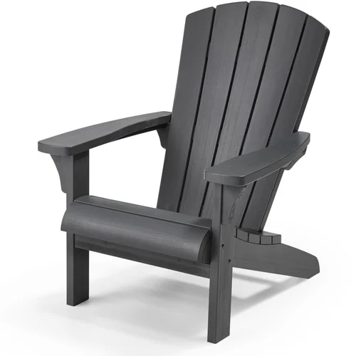 Keter Adirondack stol Troy grafitne barve, (20963716)