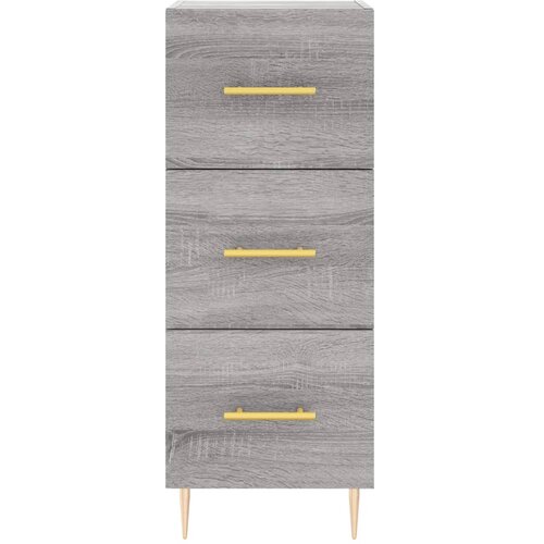  Komoda boja hrasta sonome 34,5x34x90 cm od konstruiranog drva Slike