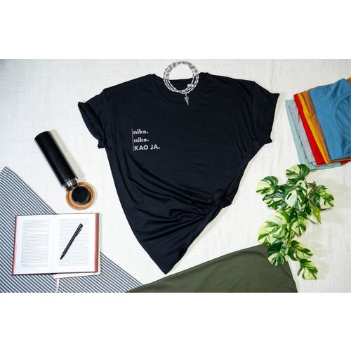 NIKO kao ja - Unisex majica Crna 2XL Cene