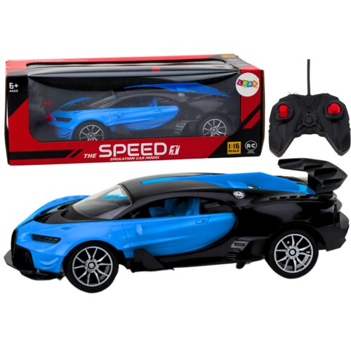  Sportski automobil na daljinsko upravljanje RC plavi 1:16 Slike