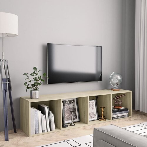 Ormarić za knjige/TV boja hrasta sonome 143 x 30 x 36 cm Cijene