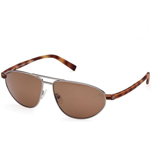Timberland TB9324 08H Polarized ONE SIZE (62) Srebrna/Rjava Slike