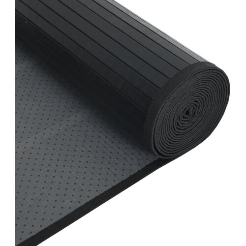  Tepih pravokutni crni 70 x 300 cm od bambusa Slike
