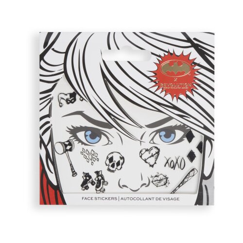 Revolution X DC nalepke za obraz - Face Stickers - Harley Quinn Slike