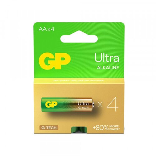Olimp Sport Baterija GP ultra alkalna LR06 AA 4kom Slike