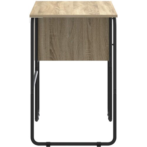  Stol s pohranom Hrast sonoma 100 x 50 x 75 cm Slike