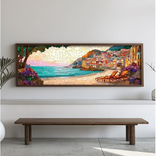 Wallity slika EMR064, 40 x 120 x 3 cm Cene
