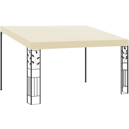  Paviljon za namestitev na steno 4x3x2,5 m krem Cene