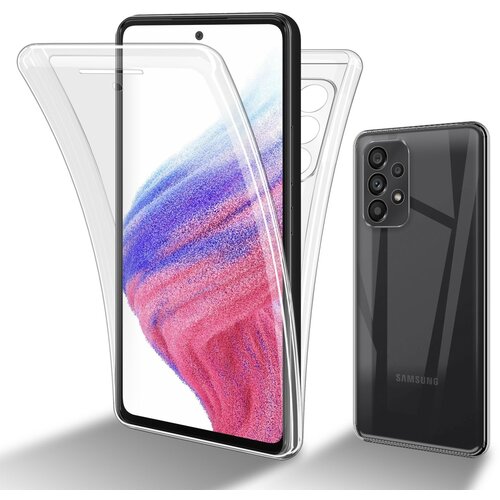  Samsung v prozorni - 360 -° zaščitni pokrov celotnega telesa - zaščita pred sprednjim in hrbtom, vsestransko zaščito z zaščitnikom zaslona, (20603532) Cene