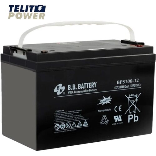 BB Tech Akumulator 12V 100Ah BPS100-12 BB Battery terminal B3 Cene