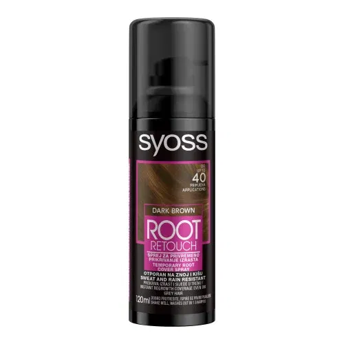 Syoss retušer korijena - Root Retoucher - Dark Brown
