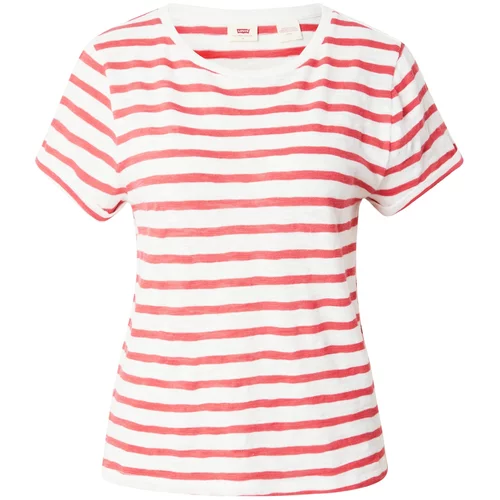 Levi's Majica 'Margot Tee' pastelno rdeča / bela
