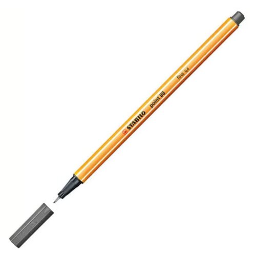 Stabilo Stabilo: Point 88 Tanki flomaster temno sive barve 0,4mm Cene