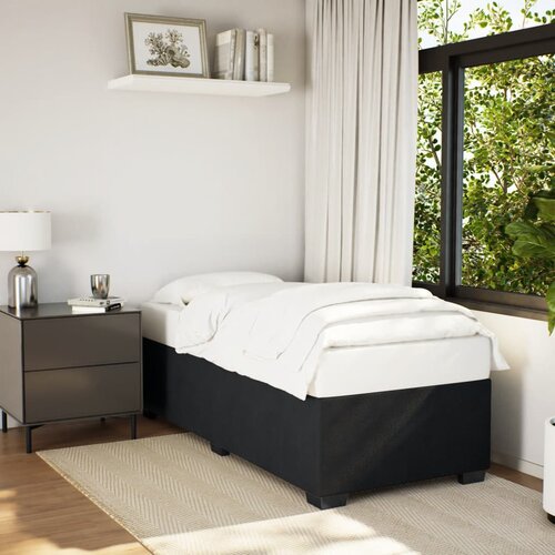 Furnova Posteljni okvir črn 90x200 cm žamet, (21931642) Slike