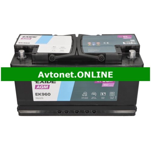 Exide akumulator 95AH 850A agm start-stop EK960 Cene