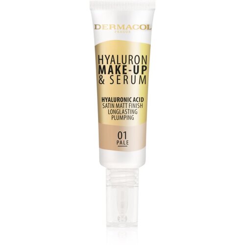 Dermacol Hyaluron lahki tekoči puder s hialuronsko kislino odtenek 01 Pale 25 g Slike