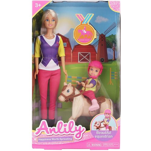 Masen Toys punčka family day + poni 366085 Cene
