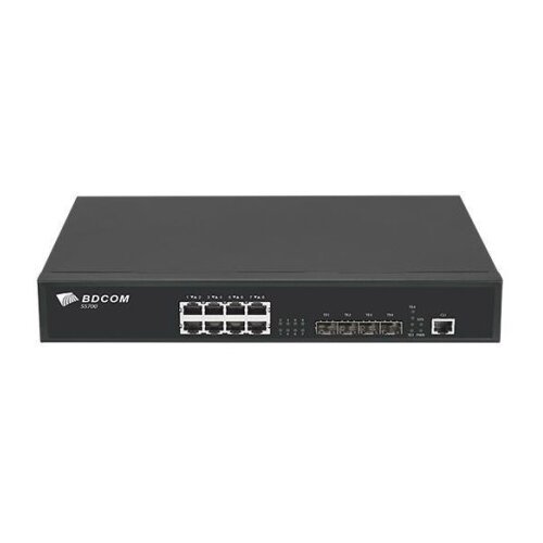 Bdcom S5700-8ET4X switch 8 x 2.5G RJ45, 4 x 10G SFP+ L3 Cene