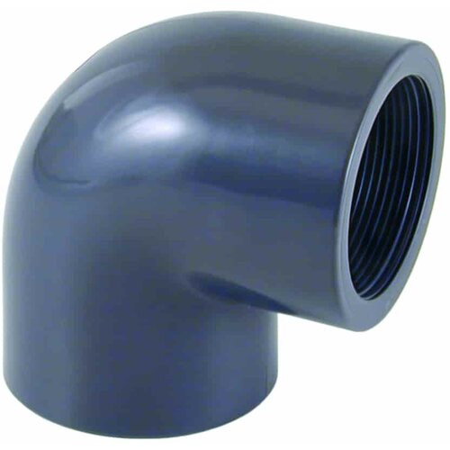 Boni-shop PVC-U Koleno 90 s Notranjim Navojem 1 1/2 col PN10 za Enostavno Namestitev, (5000081649) Cene