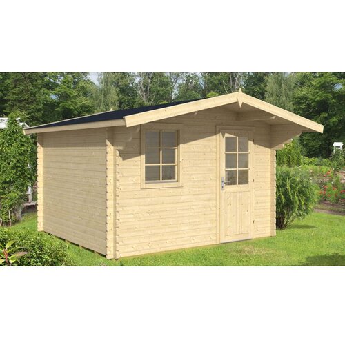 Male kuće Drvena kuća LUGO 350 × 320 cm sa šindrom Cene