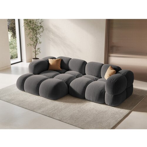 Cosmopolitan Design Siva bar&amp;scaron;unasti kutna garnitura (s lijevim kutom/s ležaljkom) Loretto &amp;ndash; Slike
