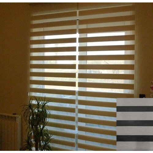 Omni Casa Zebra rolo sistem sa maskom 80x260 cm Michelle 12 Z2 svetlo siva Cene