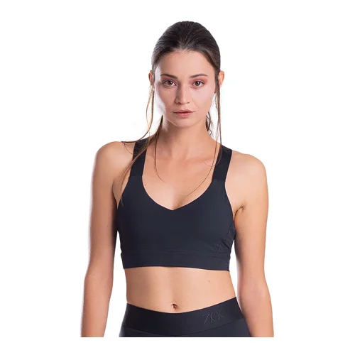 Zoe Essentials Sports Bra, Black - M, (20490620)