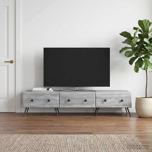  ormar Siva sonoma 147 x 34,5 x 30 cm Konstruirano drvo Cijene