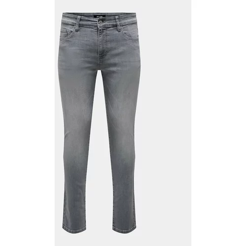 Only & Sons Jeans hlače Loom 22028265 Siva Slim Fit