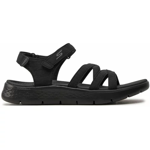 Skechers Sandali Go Walk Flex Sandal-Sunshine 141450/BBK Black