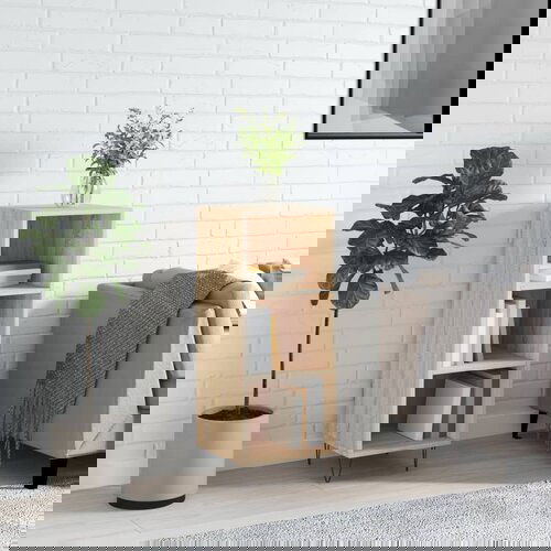 VidaXL Komoda boja hrasta sonome 34 5x32 5x90 cm od konstruiranog drva Slike