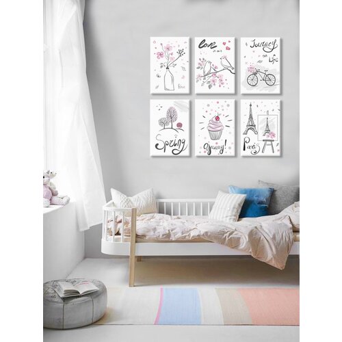  Slike na platnu za otroke XOBKID035E6 (moderne slike) Slike