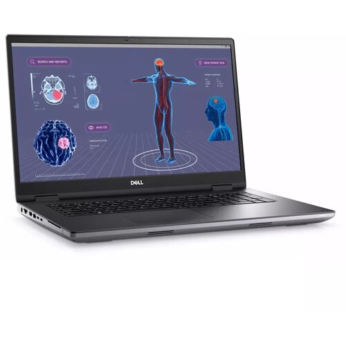 Dell Precision M7780 17.3 inch FHD 500nits i9-13950HX 32GB 1TB SSD RTX 3500 12GB Back Cene